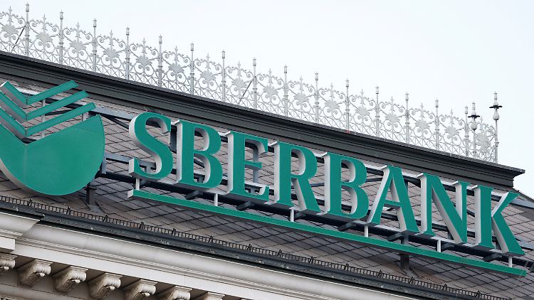 Die Sperbank ist die größte russische Bank. 