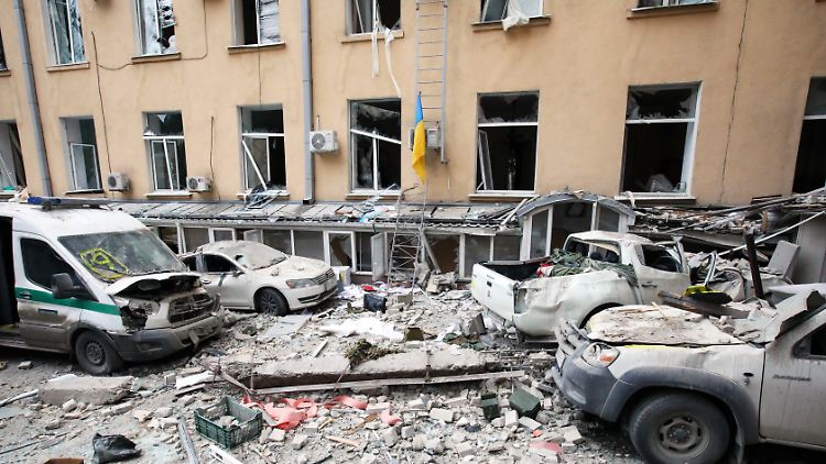 Die Zerstörung in Charkiw ist massiv. 