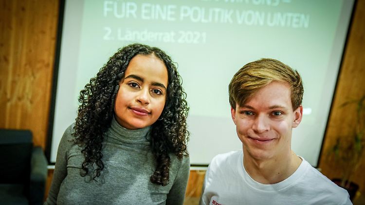 Zusammen mit Sarah-Lee Heinrich führt Timon Dzienus den Grünen-Nachwuchs an.