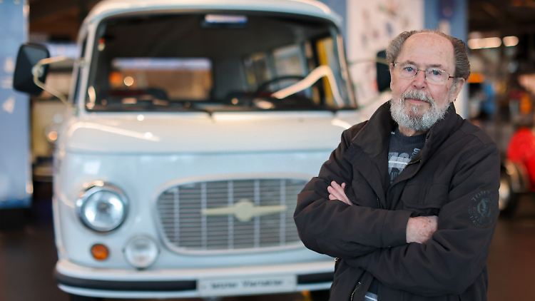 Der Konstrukteur des Barkas, Jürgen Rehm, ist überzeugt, dass das Fahrzeug seinerzeit international mithalten konnte.