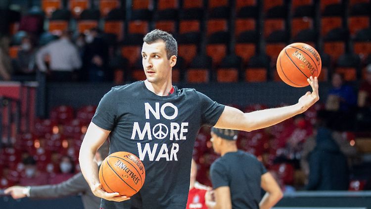 Paul Zipser statt für Bayern München wieder auf dem Parkett.