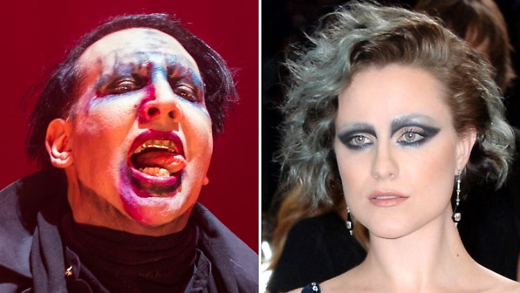 Wer sagt die Wahrheit? Marilyn Manson und Evan Rachel Wood.