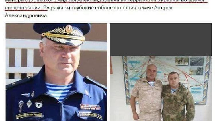 Ein früherer Kamerad von Sukhovetsky hat diese Bilder zusammen mit der Todesnachricht auf VKontakte geteilt, dem russischen Facebook. 