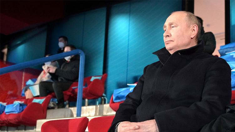 Bei der Eröffnungsfeier der Olympischen Spiele war Wladimir Putin zu Gast in Peking.