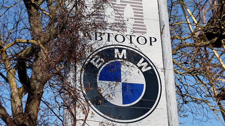 BMW setzt seine Produktion am Standort Kaliningrad aus.