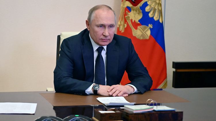 Wladimir Wladimirowitsch Putin: "Alle gesetzten Aufgaben werden erfolgreich gelöst."