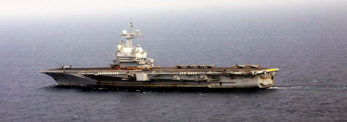Die "Charles de Gaulle" ist das größte Schiff der französischen Marine.