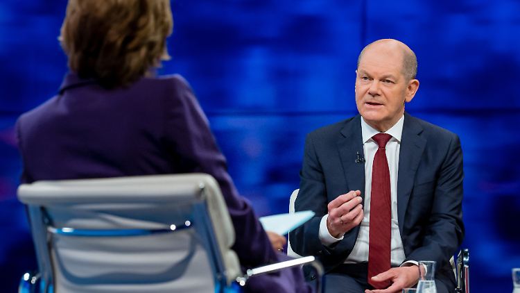 "Je länger der Krieg dauert, desto mehr Zerstörung wird er anrichten", sagt Scholz.