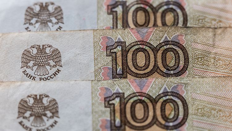 Die russische Zentralbank kann auf einen Großteil ihrer Devisenreserven nicht zugreifen.