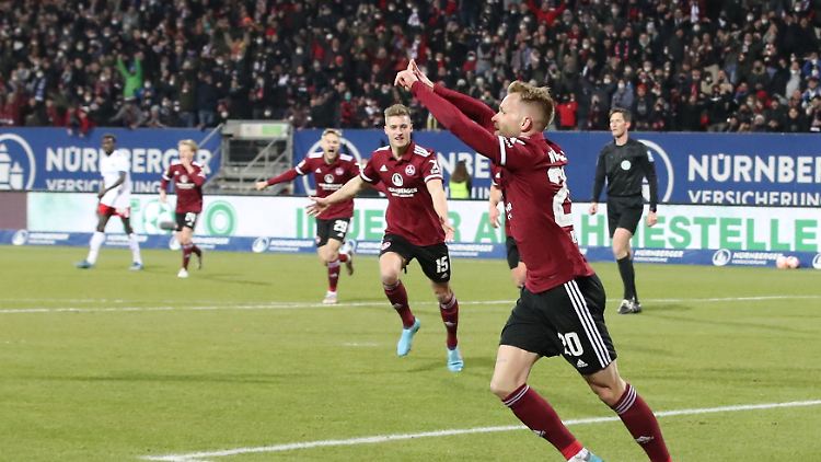 Beim 1. FC Nürnberg haben sie auch gegen den HSV wieder Grund zum Jubeln.