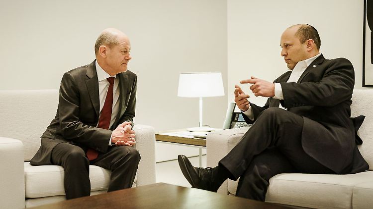 Gemeinsames Ziel von Kanzler Olaf Scholz und Israels Premier Naftali Bennett: ein möglichst schnelles Kriegsende in der Ukraine.