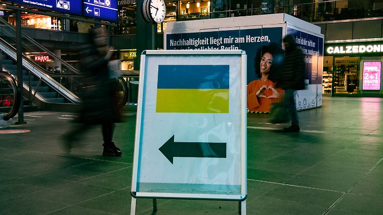 Berlins Regierende Bürgermeisterin Franziska Giffey forderte Unterstützung vom Bund, um den Zustrom zu bewältigen.