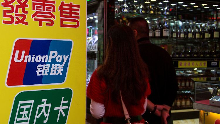Mehrere russische Banken nutzen bereits Chinas Kreditkartensystem Unionpay.