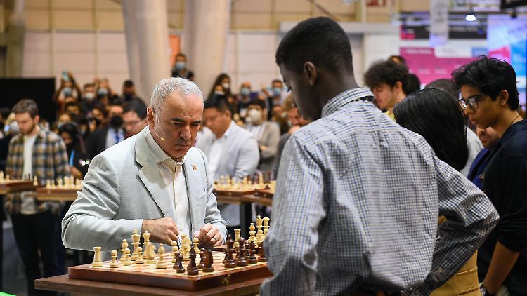 Schach ist weiter Kasparows Leidenschaft.