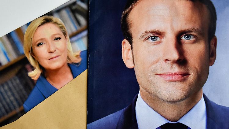Wie schon bei der Wahl 2017 gelten Le Pen und Macron als Top-Kandidaten für das Präsidentschaftsamt.