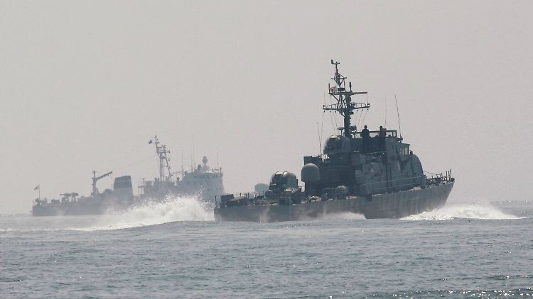 Ein Patrouillenboot der südkoreanischen Marine (Archiv).