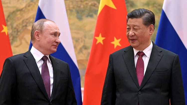 Spätestens beim Geld hört die Freundschaft zwischen Wladimir Putin und Xi Jinping auf.