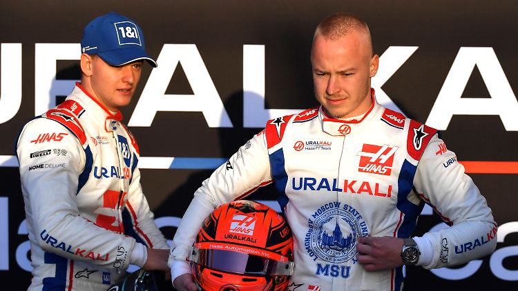 Keine besten Freunde: Mazepin ärgert sich auch über Schumacher.