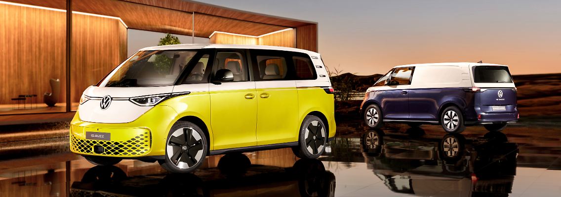 Mit dem ID. Buzz und dem ID. Buzz Cargo erweitert VW nicht nur die ID-Reihe, sondern schafft auch eine Hommage an den legendären T1.