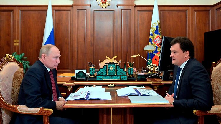 Michail Polubojarinow ist der Chef von Aeroflot - und gehört zum engsten Kreis Putins.