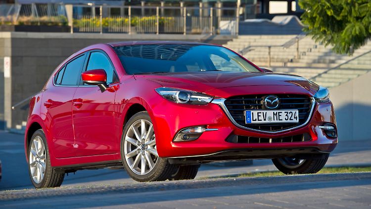 Im Jahr 2017 erhielt der Mazda3 ein Facelift.