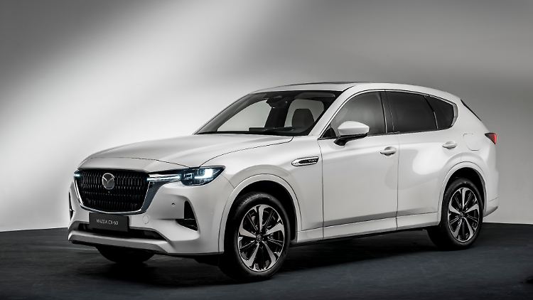 Beim flüchtigen Hingucken erinnert der Mazda CX-60 durchaus an einen BMW X5.