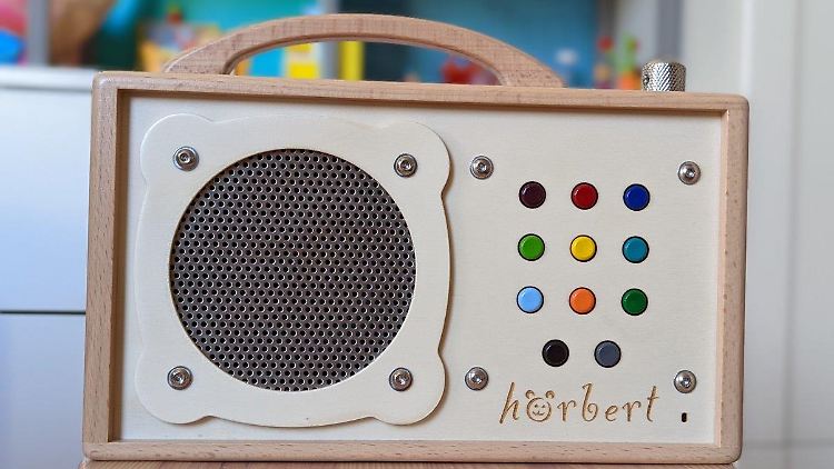 Der Hörbert besteht zum Großteil aus Holz