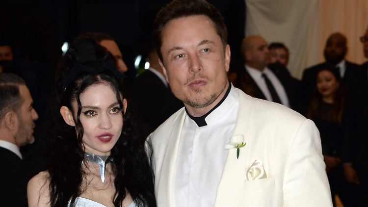 Haben nun auch noch eine Tochter: Elon Musk und Grimes.