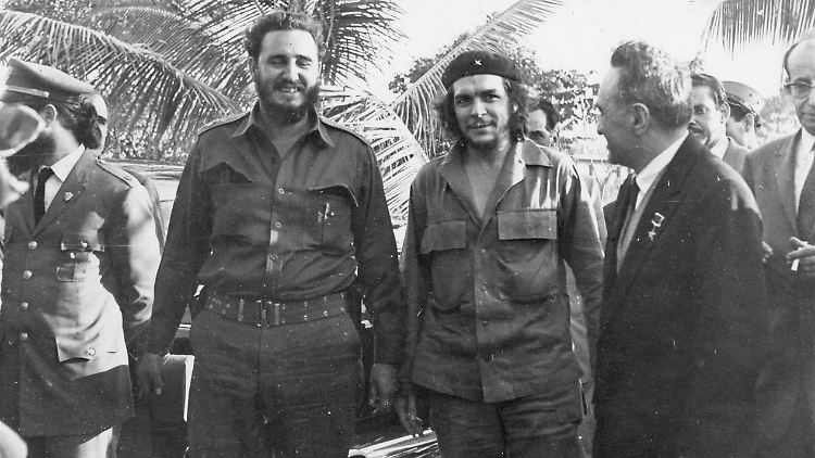 Che Guevara (M.) wurde im Oktober 1967 erschossen.