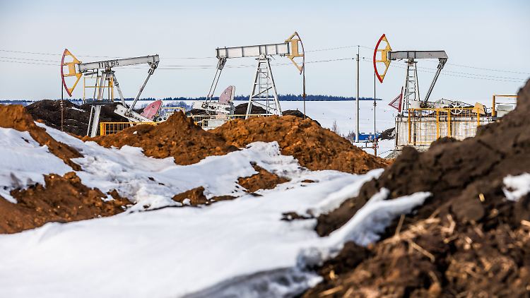 35 Prozent der deutschen Rohöleinfuhren kommen aus Russland.