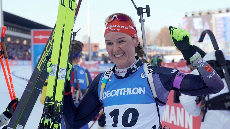 In toller Form zum Saisonende: Denise Herrmann,