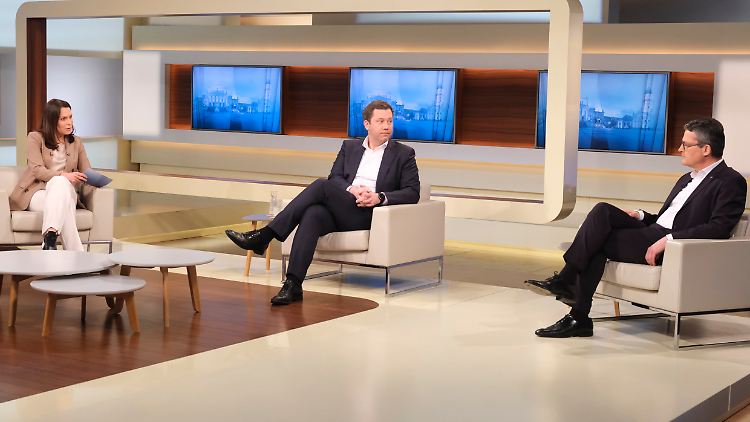 CDU-Verteidigungspolitiker Roderich Kiesewetter (rechts) warnt vor einer Ausdehnung des Krieges auf Länder wie die Republik Moldau oder Georgien.