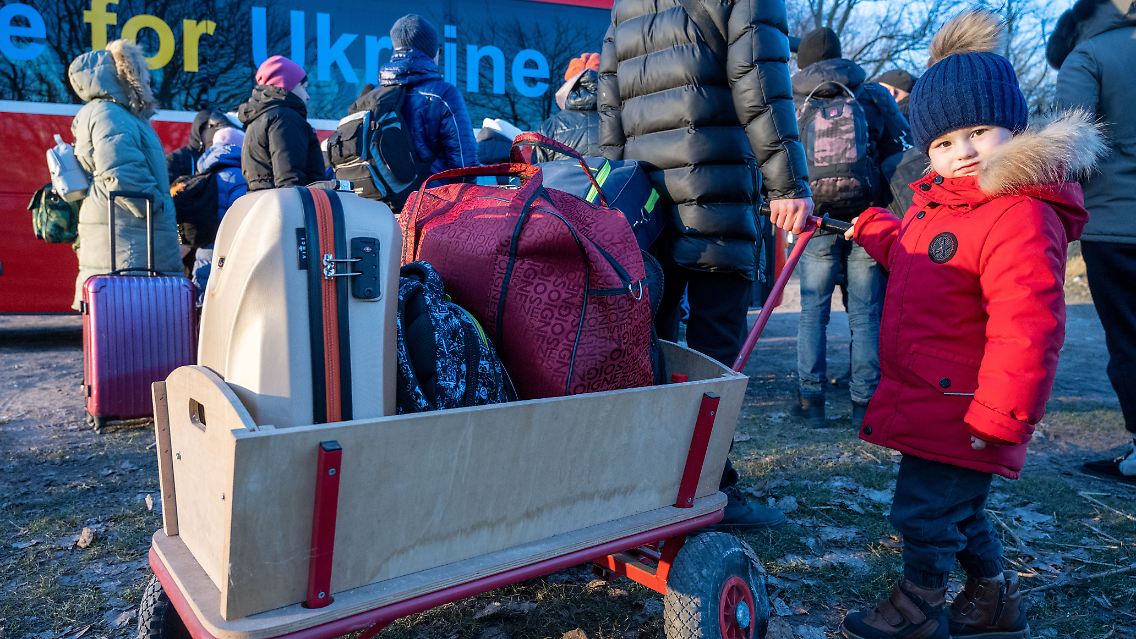 In Deutschland sind aktuell knapp 147.000 Flüchtlinge aus der Ukraine registriert worden.