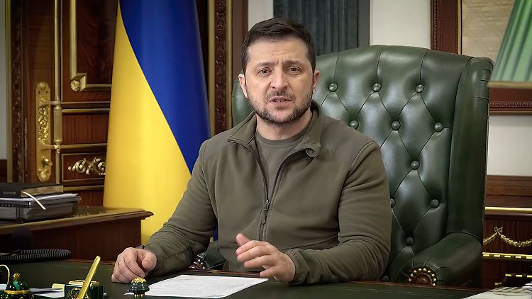 "Wir können und müssen einen gerechten, aber fairen Frieden für die Ukraine aushandeln, echte Sicherheitsgarantien, die funktionieren", sagt Wolodymyr Selenskyj.