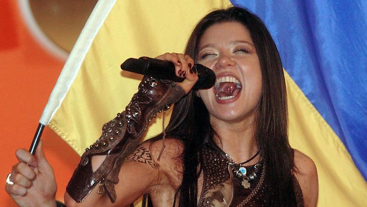 2004 gewann sie den ESC für die Ukraine: Ruslana.