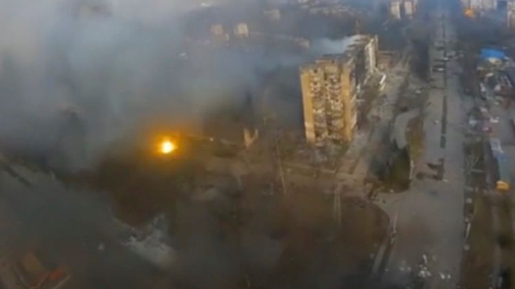 Russland bombardiert die Städte in der Ukraine massiv.