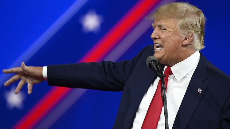 Er verkauft das Projekt natürlich dennoch als Erfolg: Donald Trump.
