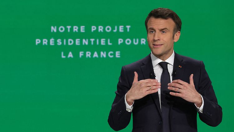 In den Umfragen baut Macron seinen Vorsprung aus: Am 10. April wählen die Franzosen einen neuen Präsidenten.