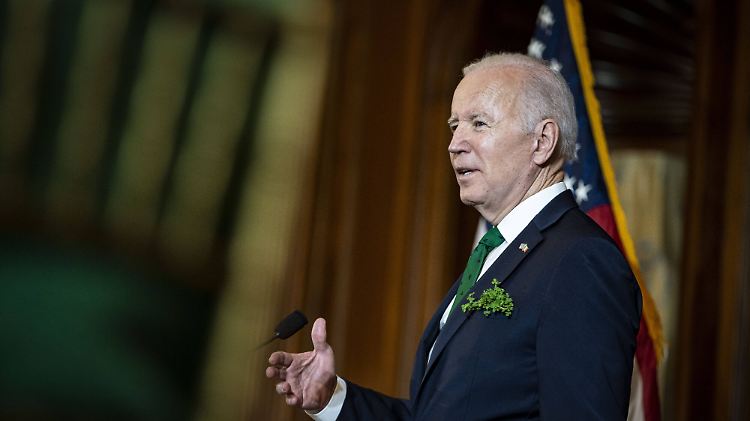 Biden: Putin führt einen "unmoralischen Krieg".