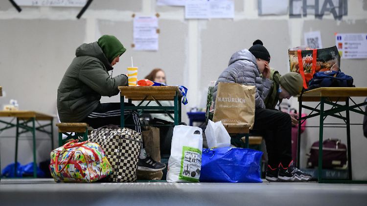 Am Hauptbahnhof in Berlin kommen jeden Tag tausende Menschen aus der Ukraine an. 