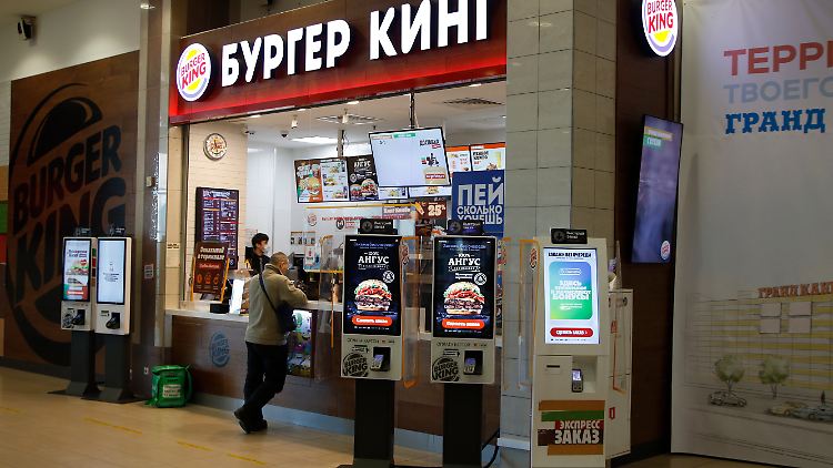 Wider willen muss Burger King weiter sein Fast Food in Russland verkaufen.