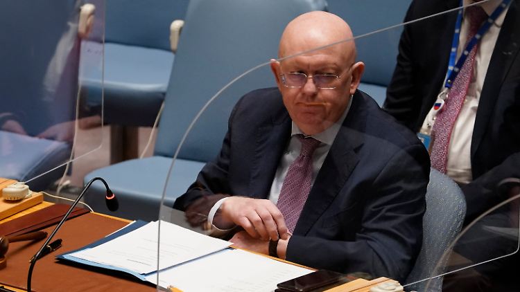 Ob Wassili Nebensja, Russlands Botschafter bei den Vereinten Nationen, selbst glaubt, was er erzählt?
