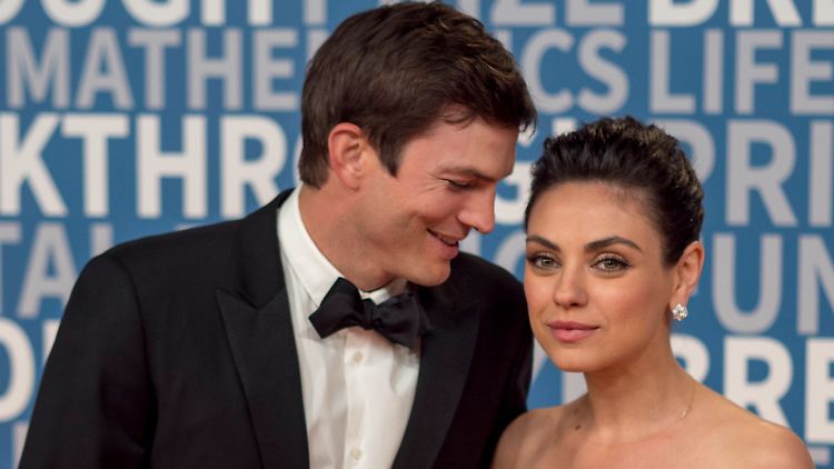Gemeinsam engagieren sie sich für die Ukraine: Mila Kunis und Ashton Kutcher.