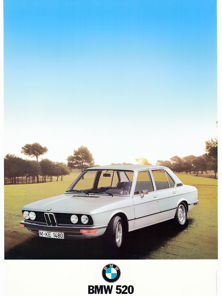 Am 13. September 1972 debütiert der erste BMW 5er (Baureihe E12) als Nachfolger der neuen Klasse.