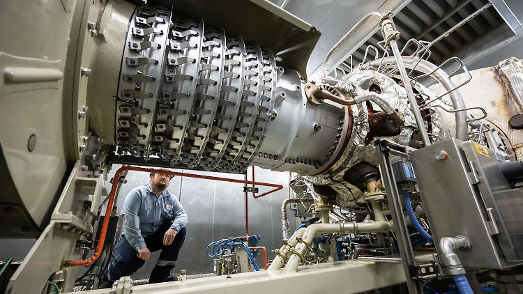 Habeck warnt vor einem Domino-Effekt in der Industrie.