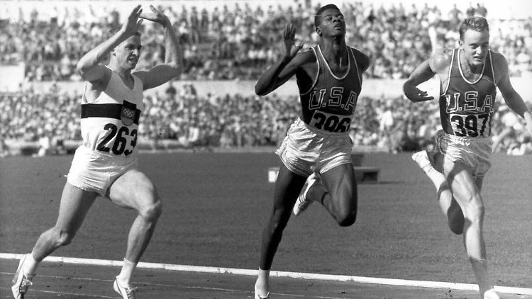 Armin Hary krönte sich bei den Olympischen Spielen 1960 in Rom zum Doppel-Sieger.