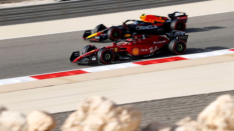 Leclerc vor Verstappen.