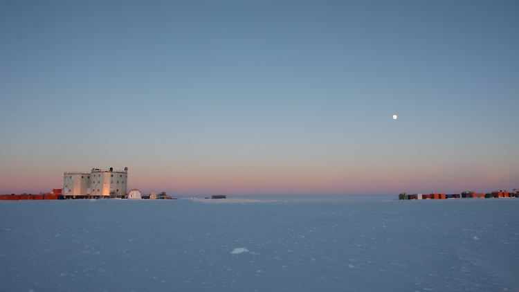 Die Forschungsstation Concordia registriert ungewöhnlich hohe Temperaturen.