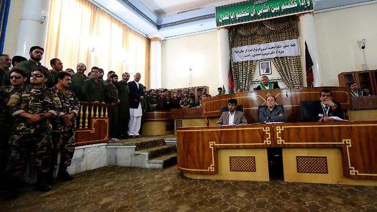 Ein Gerichtssaal in Kabul (Symbolbild).