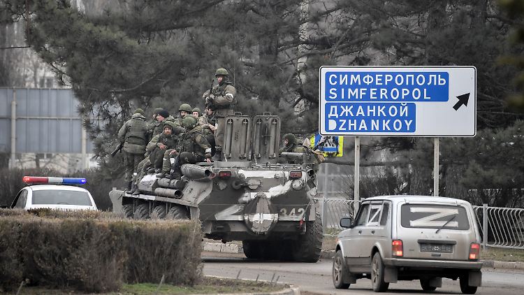 Befinden sich derzeit kaum auf dem Vormarsch: russische Truppen in der Ukraine.